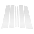 6 Pcs Door Pillar Window Trim for Nissan Titan (2004–2015) Chrome
