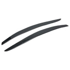 Carbon Fiber Eyebrows 2 x Eyebrows for BMW 3 Series (2006–2013)