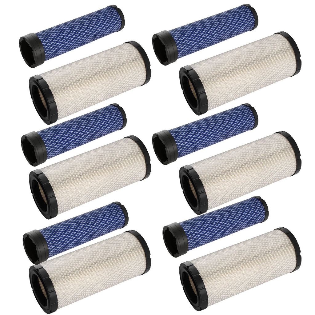 6PC Replacement Air Filter for Bobcat 331E 331G 334 337 341 RS3988 46489