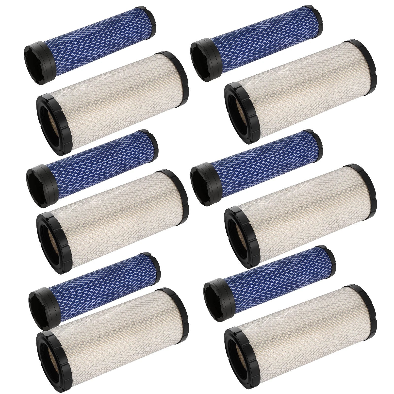 6PC Replacement Air Filter for Bobcat 331E 331G 334 337 341 RS3988 46489