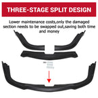 Front Bumper Lip Spoiler Splitter for Subaru Impreza WRX STI (2006-2007)