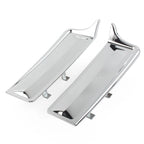 Rear Fender Saddlebag Filler Panels for Harley Touring Electra Glide (2014–2023) Chrome