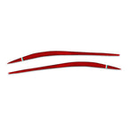 2Pcs Headlight Eyebrows Eyelids Cover Trim for Alfa Romeo Giulia (2015–2024)