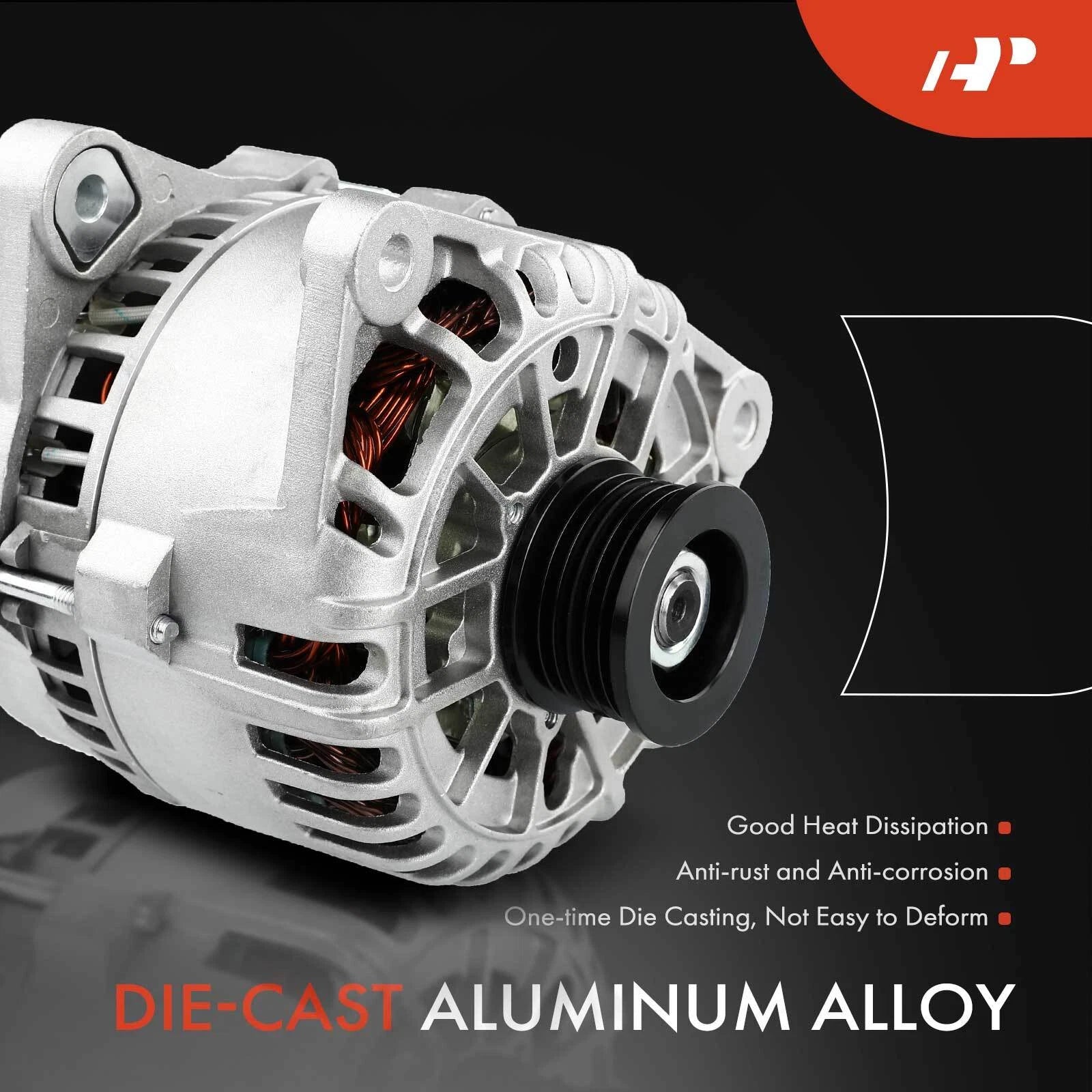 Alternator for Ford Escape, Focus, Mazda Tribute (2000-2004)