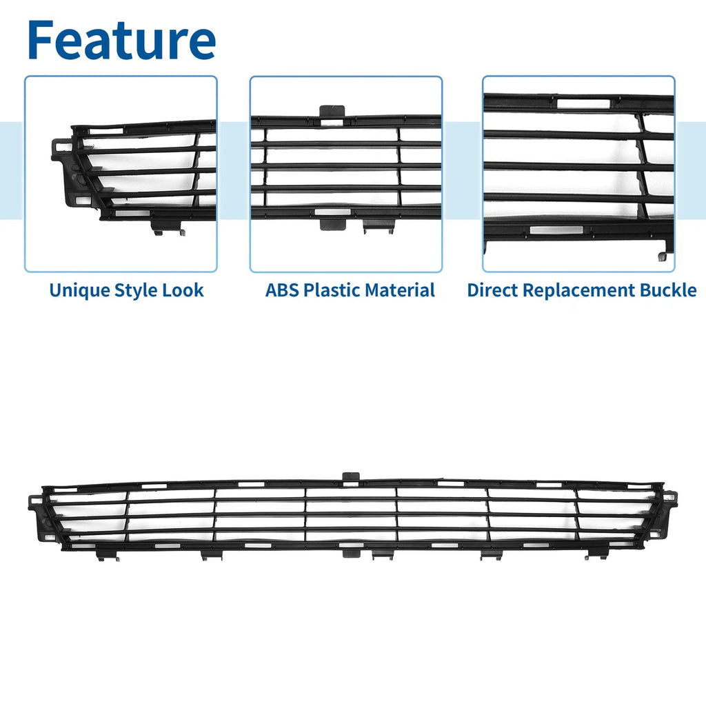 Front Lower Hood Bumper Grille for Lexus ES 350 (2010–2012) No. 5311333010 Black