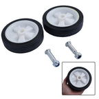 Caster Wheels for Air Compressor (5-6 In, Shock Absorption, Non-Slip)