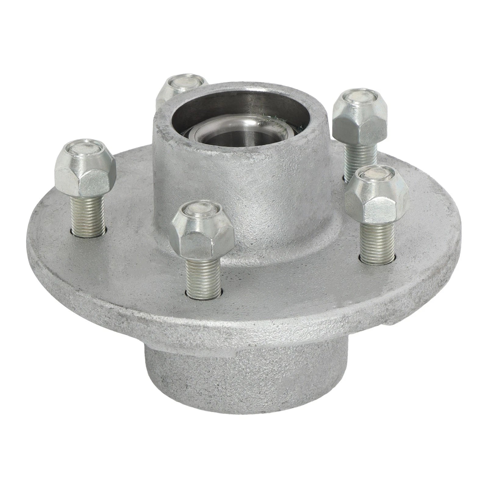 5 Lug Galvanized Pre Greased Trailer Hub for 3500lb Trailer Axle
