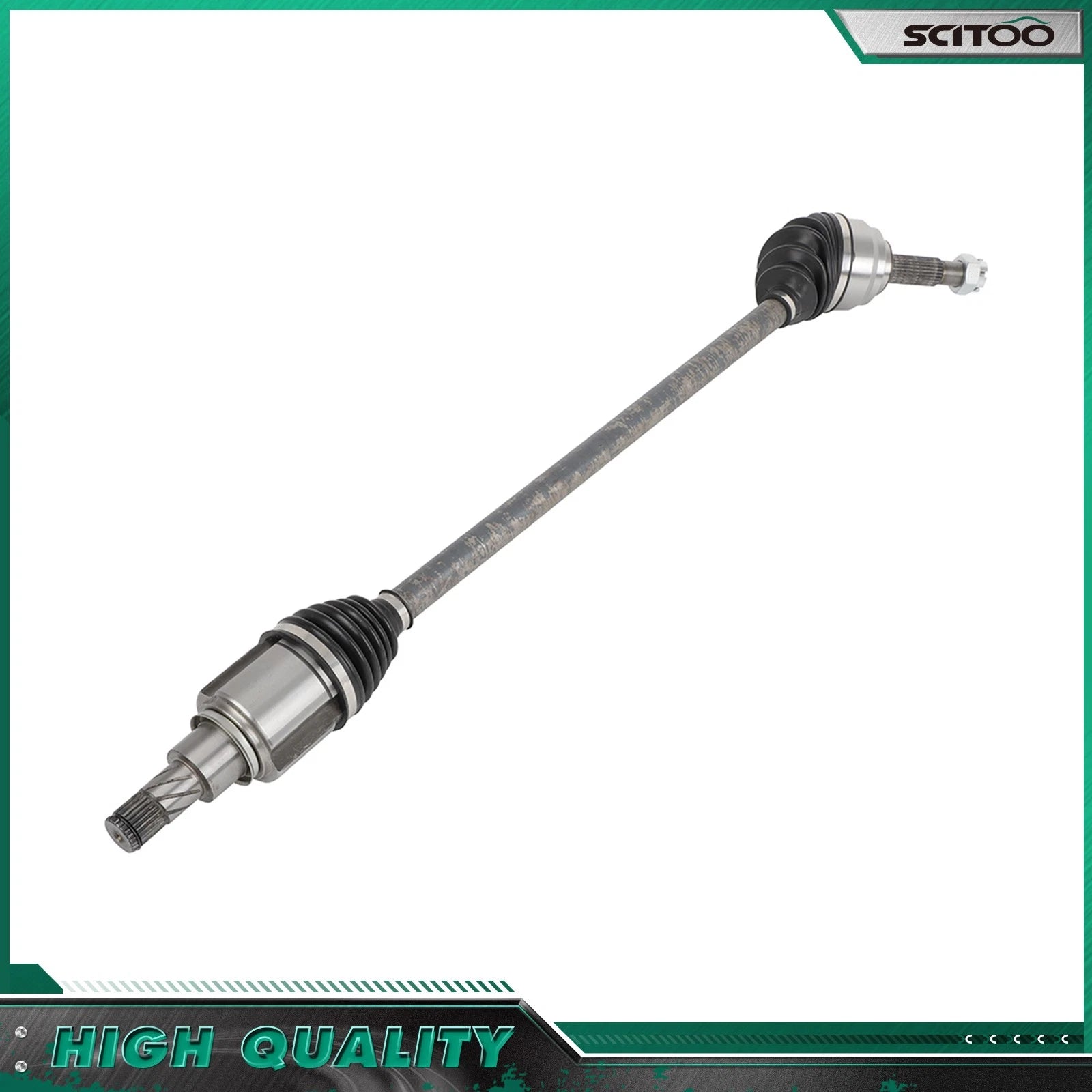 Front Right CV Axle Shaft for Nissan Versa (2012–2018) L4 1.6L CVT