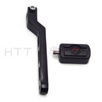 1pc Black Skull Toe Shift Lever for Harley Road King (1988–2018)