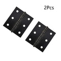 2Pcs Cabinet Hinge for Wooden Box Toolbox Cupboard (51mm x 46mm)