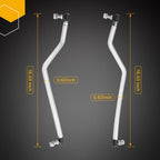 Adjustable Steering Drag Link Set for Craftsman Husqvarna