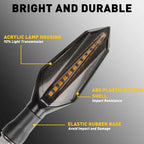 LED Sequential Turn Signal Tail Lights for Honda Motorcycle