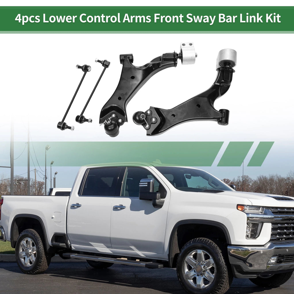 4pcs Front Suspension Control Arm Kit for Chevrolet Equinox (2010–2017) No.524157/524158