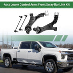 4pcs Front Suspension Control Arm Kit for Chevrolet Equinox (2010–2017) No.524157/524158