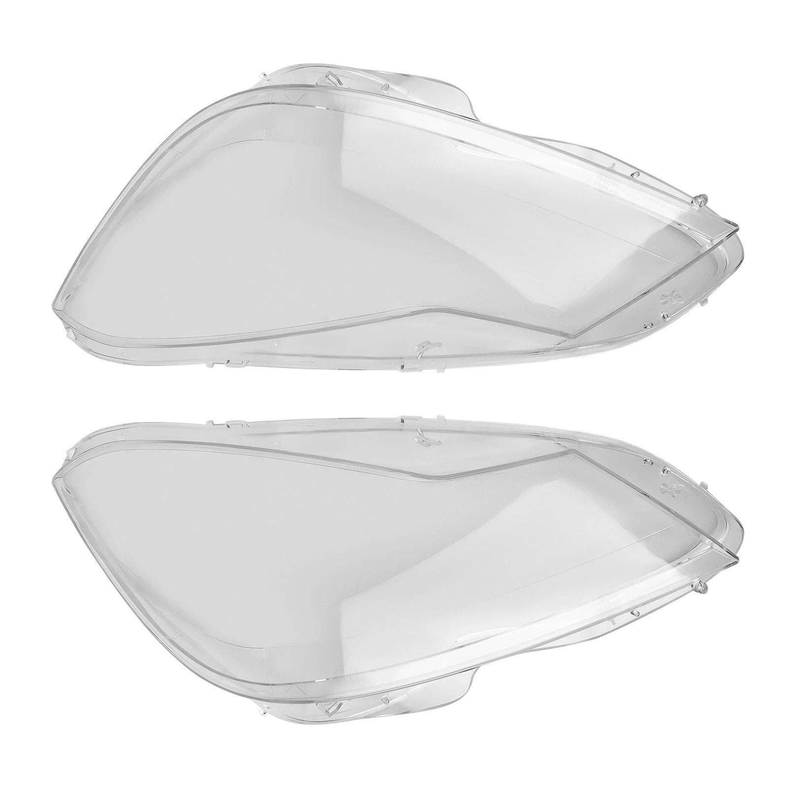 1 Pair Headlight Lens Cover for Mercedes Benz W204 C (2011–2013) A2048203639