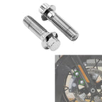 10mm M10x1.5 Front Brake Caliper Bolts Kit for Harley Touring Glide