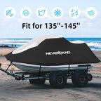 Trailerable Jet Ski Cover for Universal Fit (135''-145'')