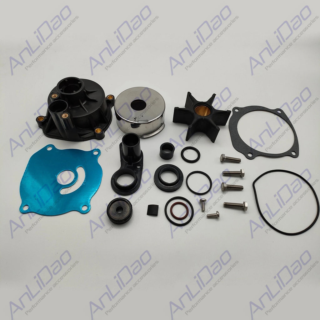 Water Pump Impeller Kit for Johnson Evinrude 85HP-300HP (5001594, 5001593, 395062)