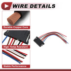 Left Tail Light Socket Wiring for Mercedes-Benz C250 (2012–2014) No.204-820-15-00