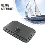 Marine Deck Plate Square Hatch Pull Out Handle for Boat/Kayak/Canoe