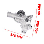 Water Coolant Pump for Mercedes C63 CL63 CLS63 E63 ML63 S63 SLS AMG (2008–2015)