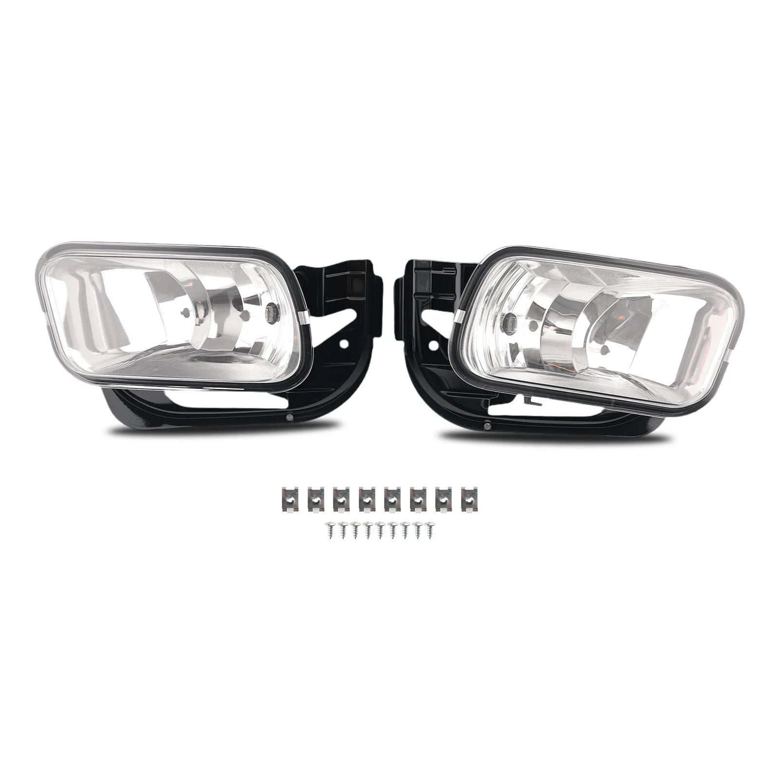 Clear Lens Fog Light for Dodge Ram 1500 2009-2012, 2500 3500 2010-2018 55372734AA