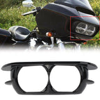 Dual Headlamp Trim Cover Bezel for Harley Road Glide (2015–2019)