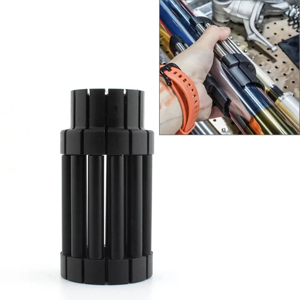 Black Universal Motorcycle Front Fork Oil Seal Installer Tool 37-53mm Forks