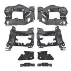 8Pcs Front Bumper Support & Mount Bracket Set for Chevy Silverado 1500 (2014–2015)