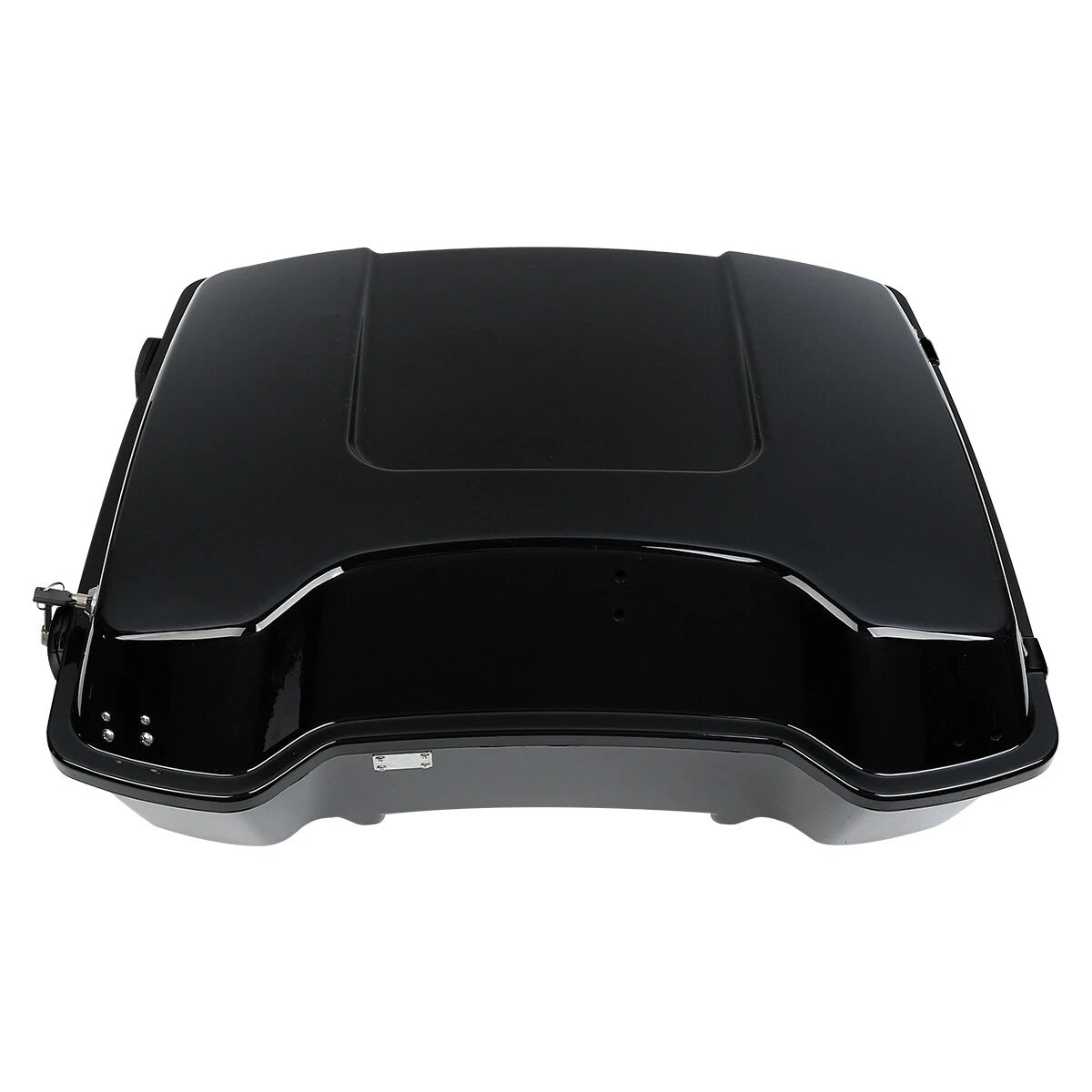Black Chopped Trunk Top Rack for Harley Touring Electra Glide (1997–2013)