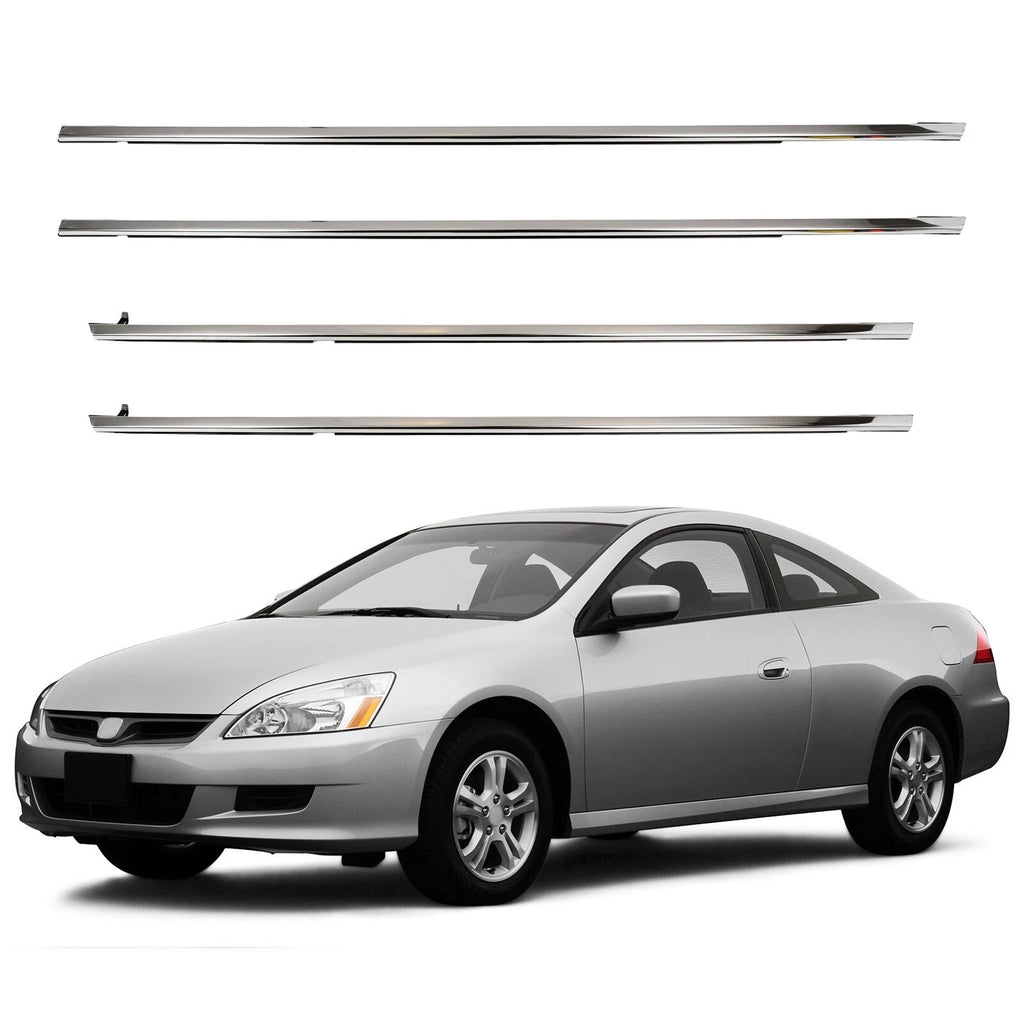Set of 4 Weatherstrip Door Seal for Honda Accord (2003–2007)