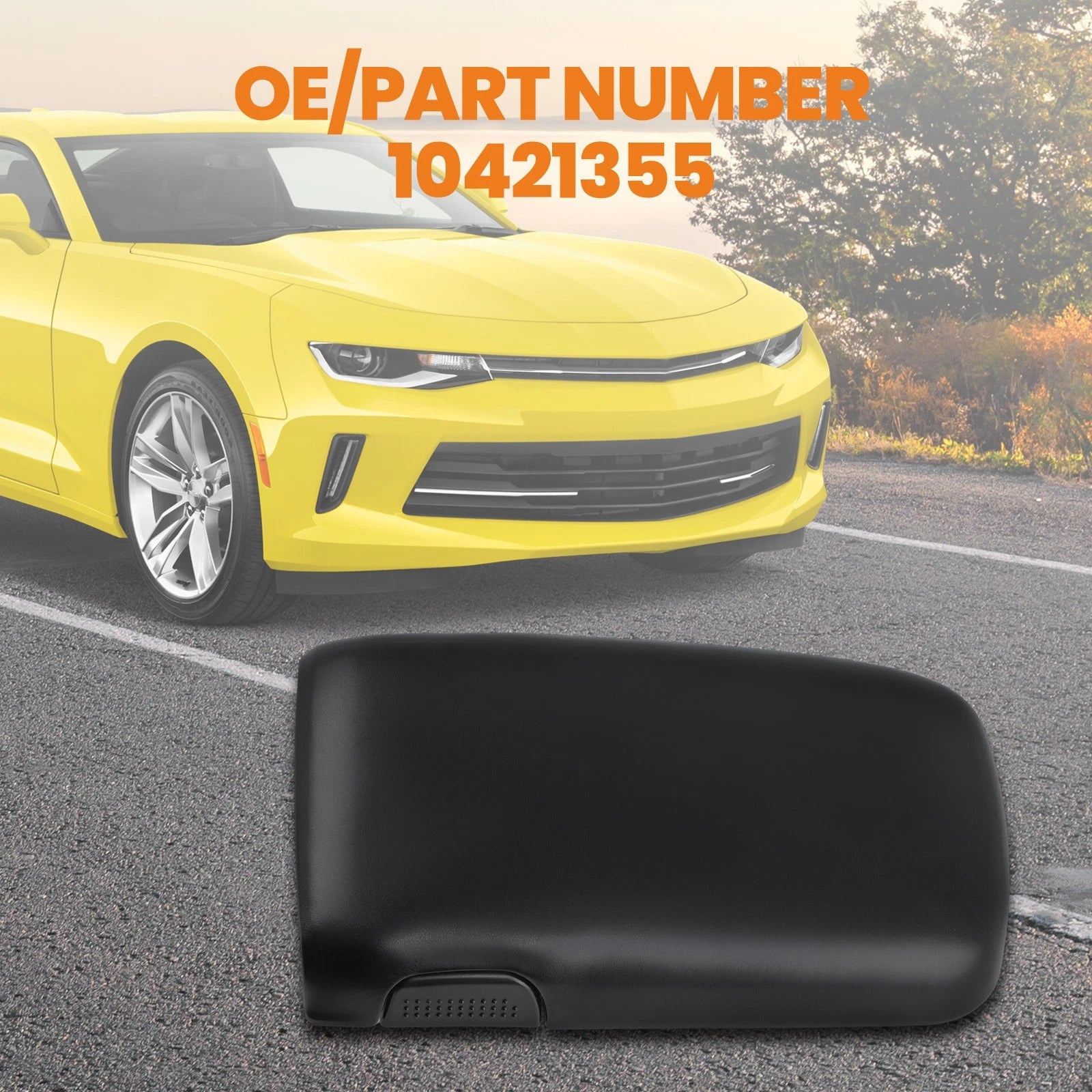 Console Door Lid Armrest for Camaro Firebird (1997-2002) Black