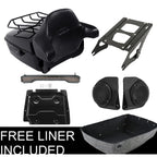 Trunk Pad Tail Light Speakers Plate for Harley Touring Glide (2014–2023)