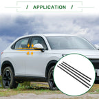 Set of 4 Weatherstrip Window Seal No.72410T7A003 for Honda HR-V (2016–2020)