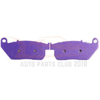 Front Carbon Fiber Brake Pads for Harley-Davidson Sportster 883 (2005–2006)
