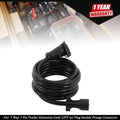 7 Way 7 Pin Trailer Extension Cord for Trailers (12FT)