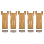 Set of 5 Bucket Teeth for Excavator (V17SYL)