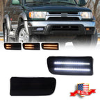 Smoke Switchback LED Front Bumper Signal Lights for Toyota 4Runner (1999–2002)