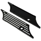 Black Hard Saddlebag Latch Cover for Harley Road King Street Electra Glide (1993–2013)