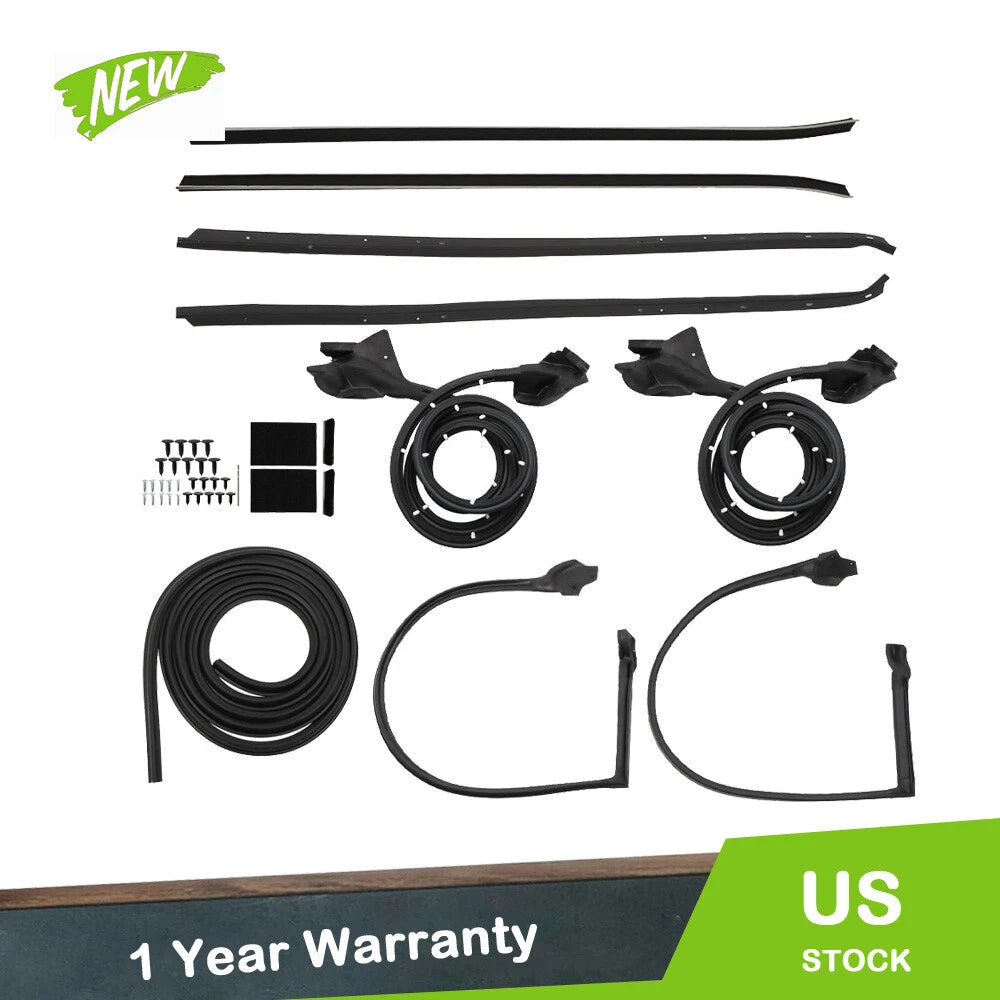 Weatherstrip Seal Kit for Camaro Firebird (1970–1981)