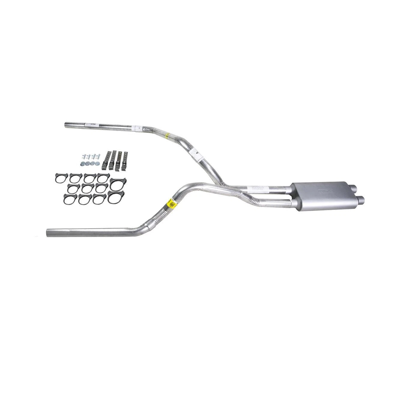 Dual Exhaust 2.5" Pipe Flowsound Muffler for Tundra (2000–2007)