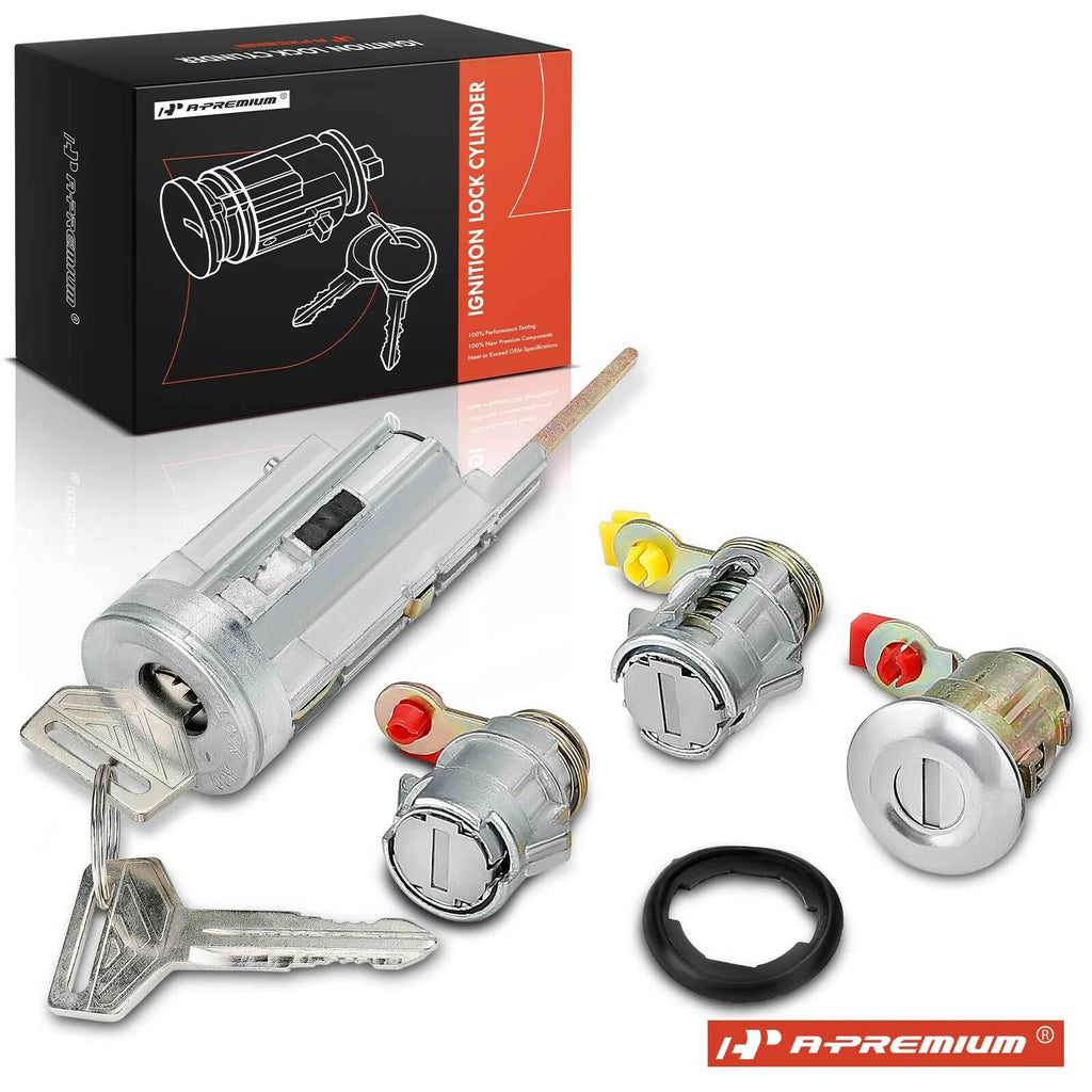 Ignition Switch Lock Cylinder Zamak with Keys for Toyota Corolla (1987–1992)
