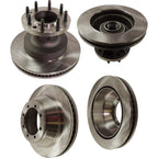 Front and Rear Disc Brake Rotors for Ford E-450 Super Duty (2008–2021)