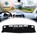 Dashboard Cover for Nissan NV350 (2012–2020) Black Polyester Non-slip Mat