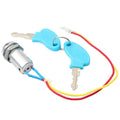 Keys Ignition Switch Lock for Universal Electric Bike Scooter