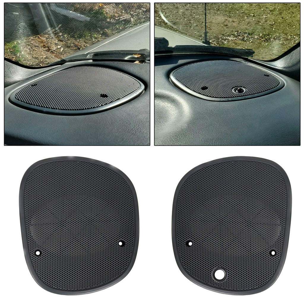 2PC Upper Dash Speaker Cover Grille for Chevrolet S-10 Blazer (1998–2005)