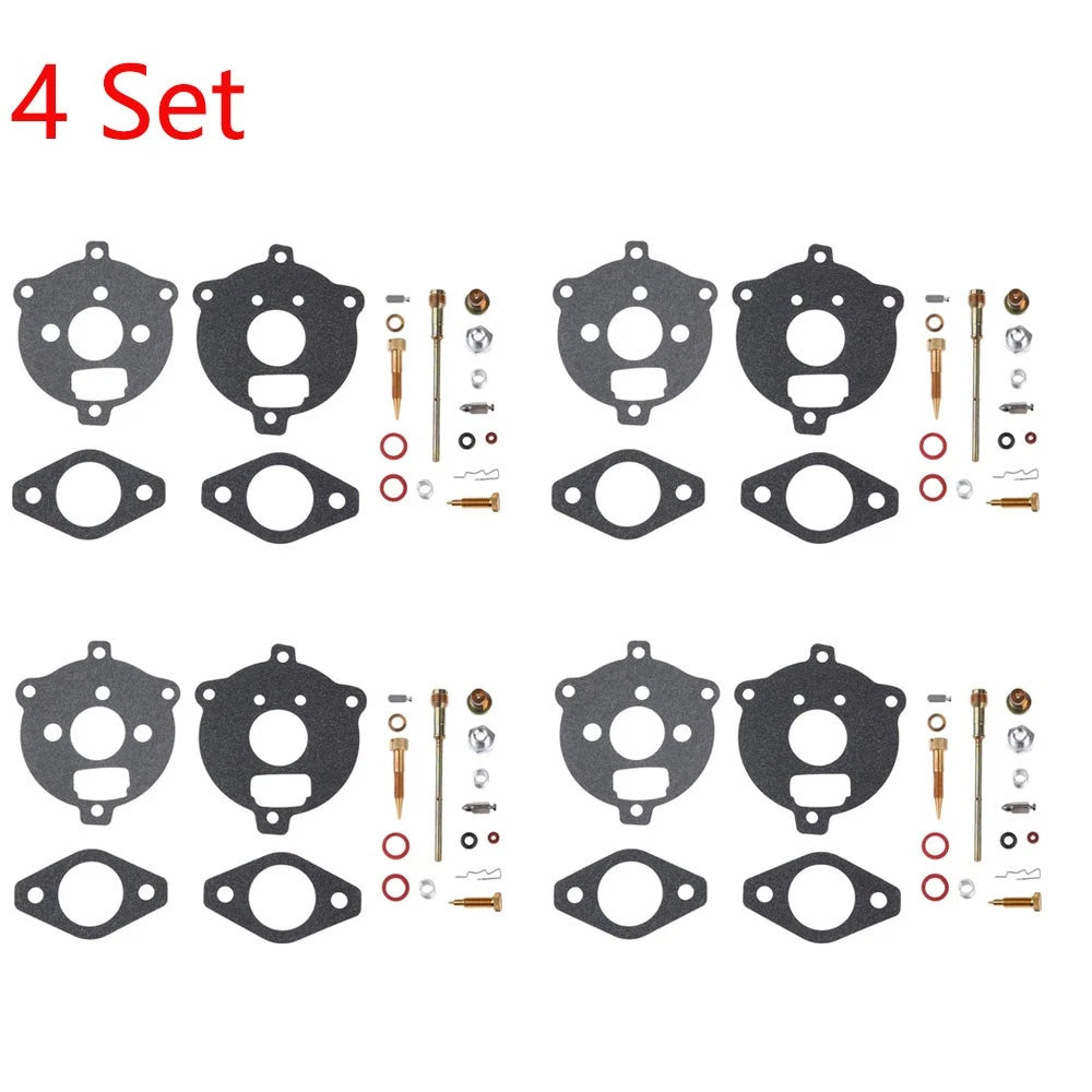 Set of 4 Carburetor Gasket Kits for Briggs & Stratton (394693, 291763, 295938)
