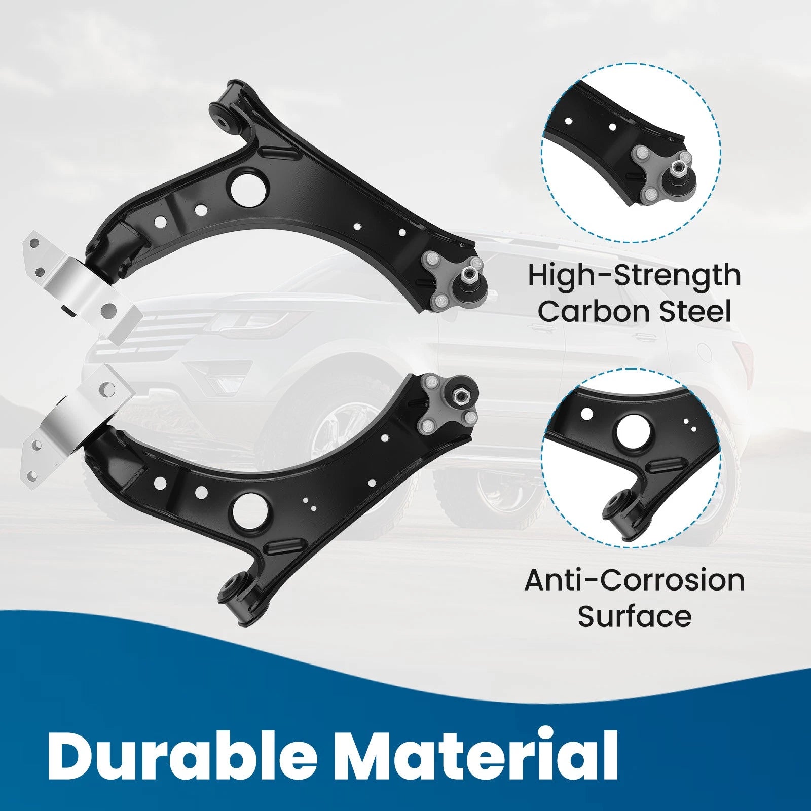 Front Lower Control Arm & Ball Joint for Volkswagen Jetta (2005–2014)