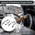 Set of 2 Upstream & Downstream Oxygen Sensors for Toyota Camry L4 2.5L (2012–2017) 2349128