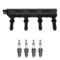 Set of 5 Ignition Coil & Iridium Power Spark Plug Kit for Audi A3 Q5 (2006–2020)